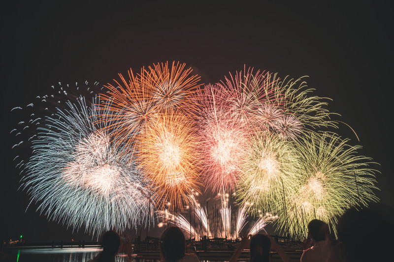 いわきの８月は花火大会